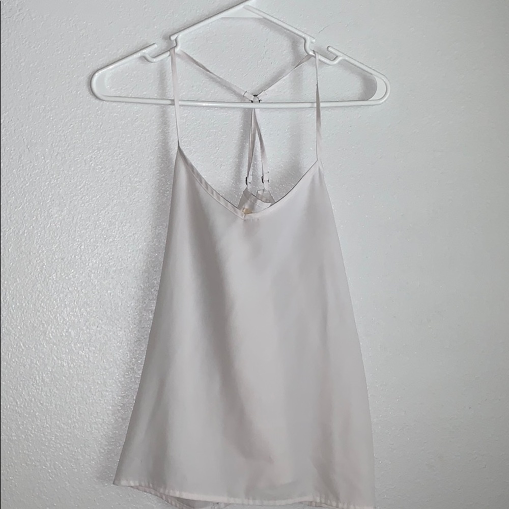 Hollister silk tank top